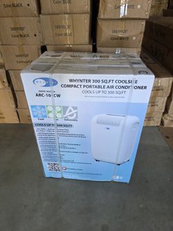 Whynter Portable Air Conditioner 10,000 BTU Cools 300 Sq.ft. New