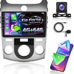 4+64G Android 13 Car Radio for Kia Forte 2008-2012 (Manual A/C)