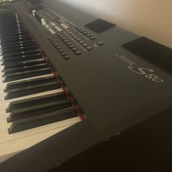 Yamaha S80 88-Key Synthesizer / Weighted Keys – Pro Keyboard 