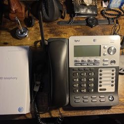 4-Line Corded/Cordless Small Business Phone System