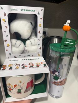 Starbucks x Peanuts Fall Collection Set
