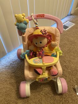 Stroller and baby toys