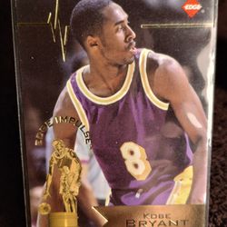 Kobe Bryant Edge Rookie Card 