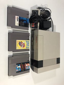 Original Nintendo compete with 3 games ...