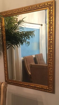 Large Antique Mirror