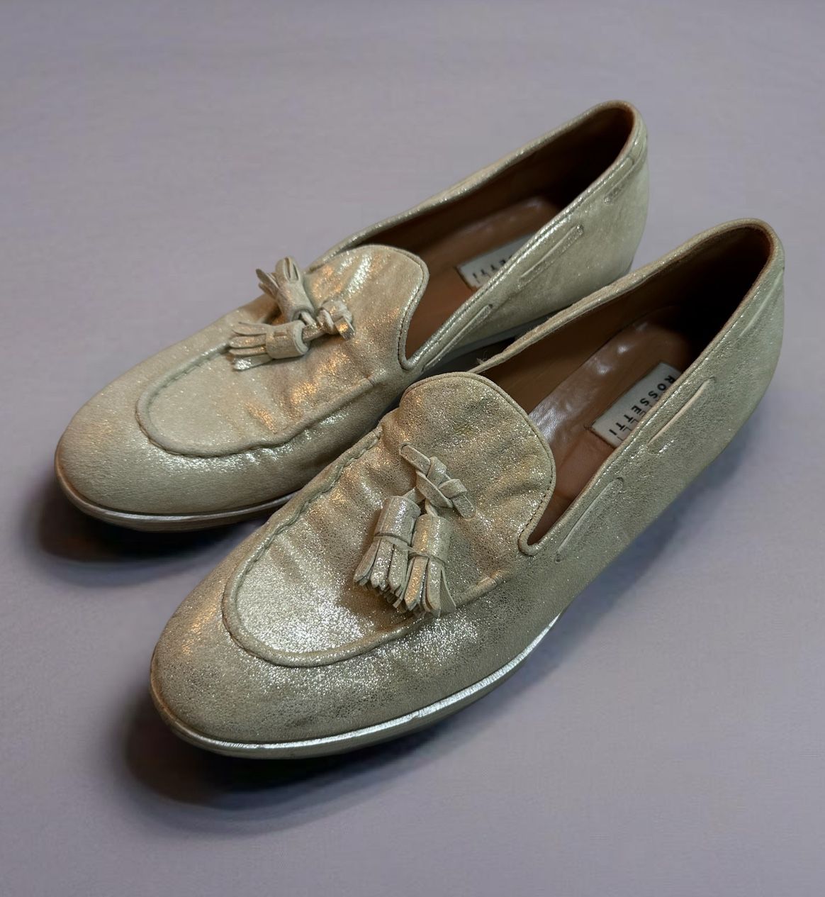 Fratelli Rossetti Woman’s Flats Size 7.5/38 65710 Made In Italy