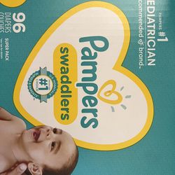 Pampers Swaddlers Size 1 Diapers 