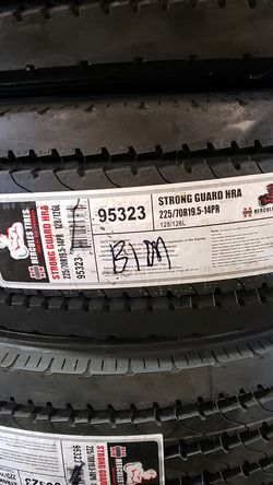 225/70R19.5 HERCULES STRONG GUARD 14PLY