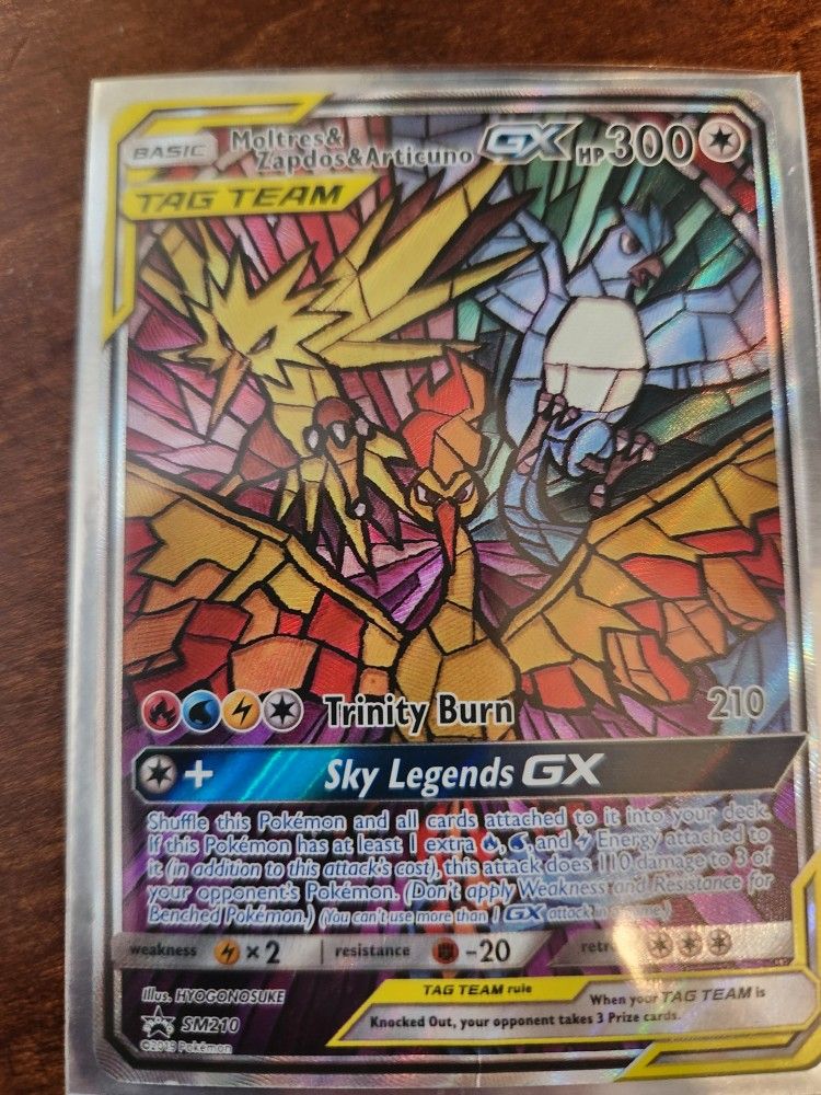 Zapdos & Moltres & Articuno Gx