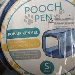 Dog /Cat Pop Up Kennel Size S