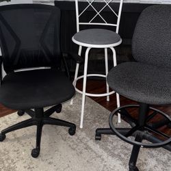 2 Chairs & Stool $35 (OBO)