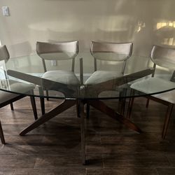 Table And 4 Chairs 