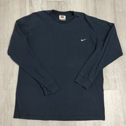 Nike Y2K Blue Longsleeve Size (M)
