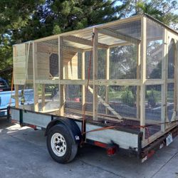 Custom Chicken Coops! Hen Houses! Bird Cages! Quail, Bunnies