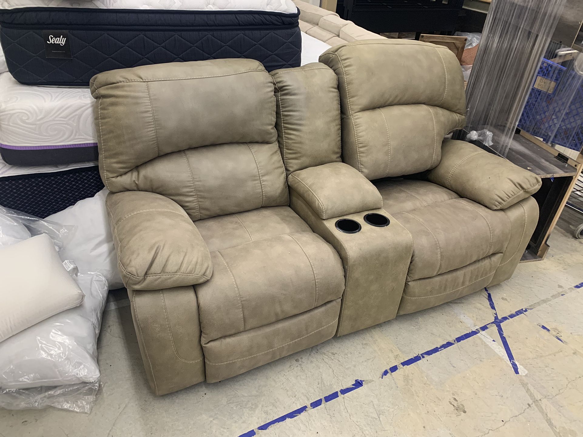 Powered Recliner Love Seat