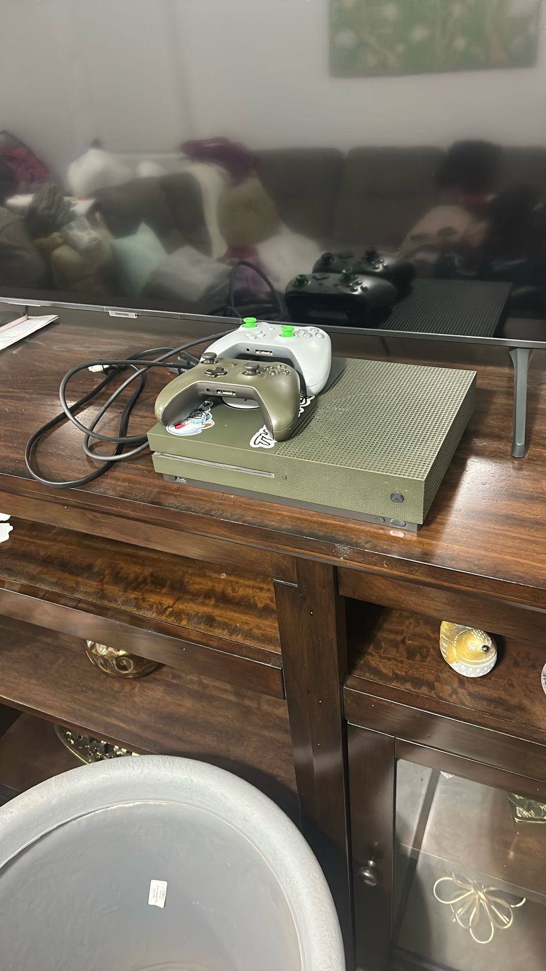 Xbox One S 1TB w/ 2 Controllers