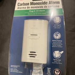Kidde KN-COB-DP2 Carbon Monoxide Alarm AC Powered, Plug-In with Battery Backup