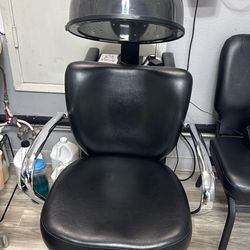 Salon dryer chair