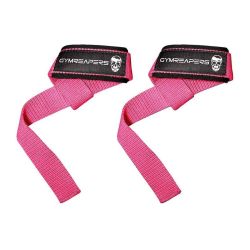 Gymreapers Lifting Wrist Straps for Weightlifting, Bodybuilding, Powerlifting, Strength Training, & Deadlifts - Padded Neoprene with 18 inch Cotton (P