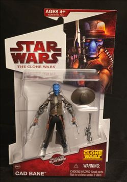 Star Cad Bane CW22 2009 Clone Wars