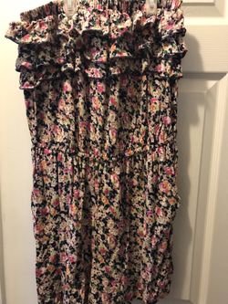 Flowered shirts set