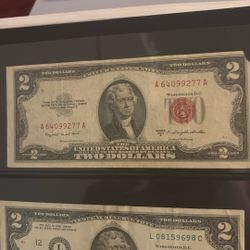 Two Dollar Bill From 1953