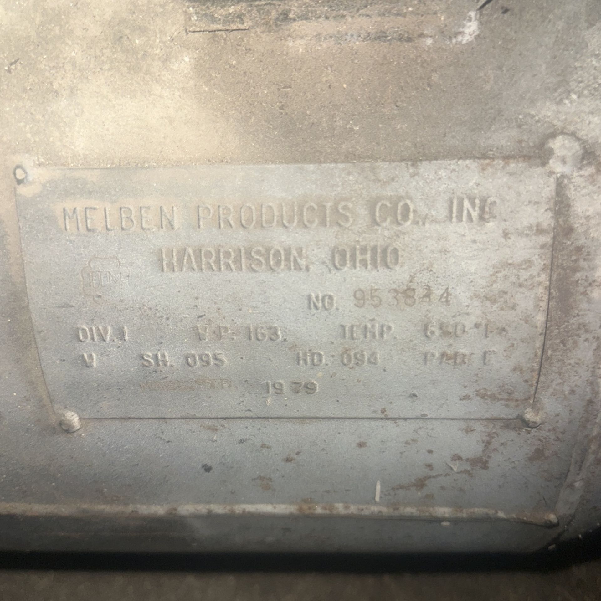 Vintage 1979 Melben Products Air Compressor