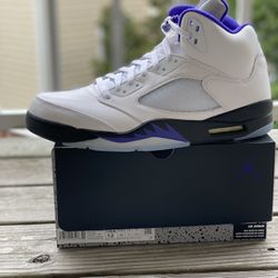 BRAND NEW JORDAN 5 “DARK CONCORD” FOR SALE!!! MEN SIZE 12 $225