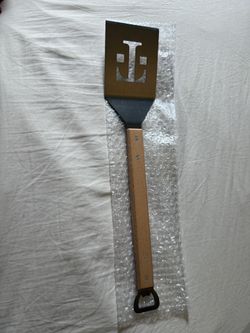 Stainless Steel Barbecue Grill Spatula and Bottle Opener