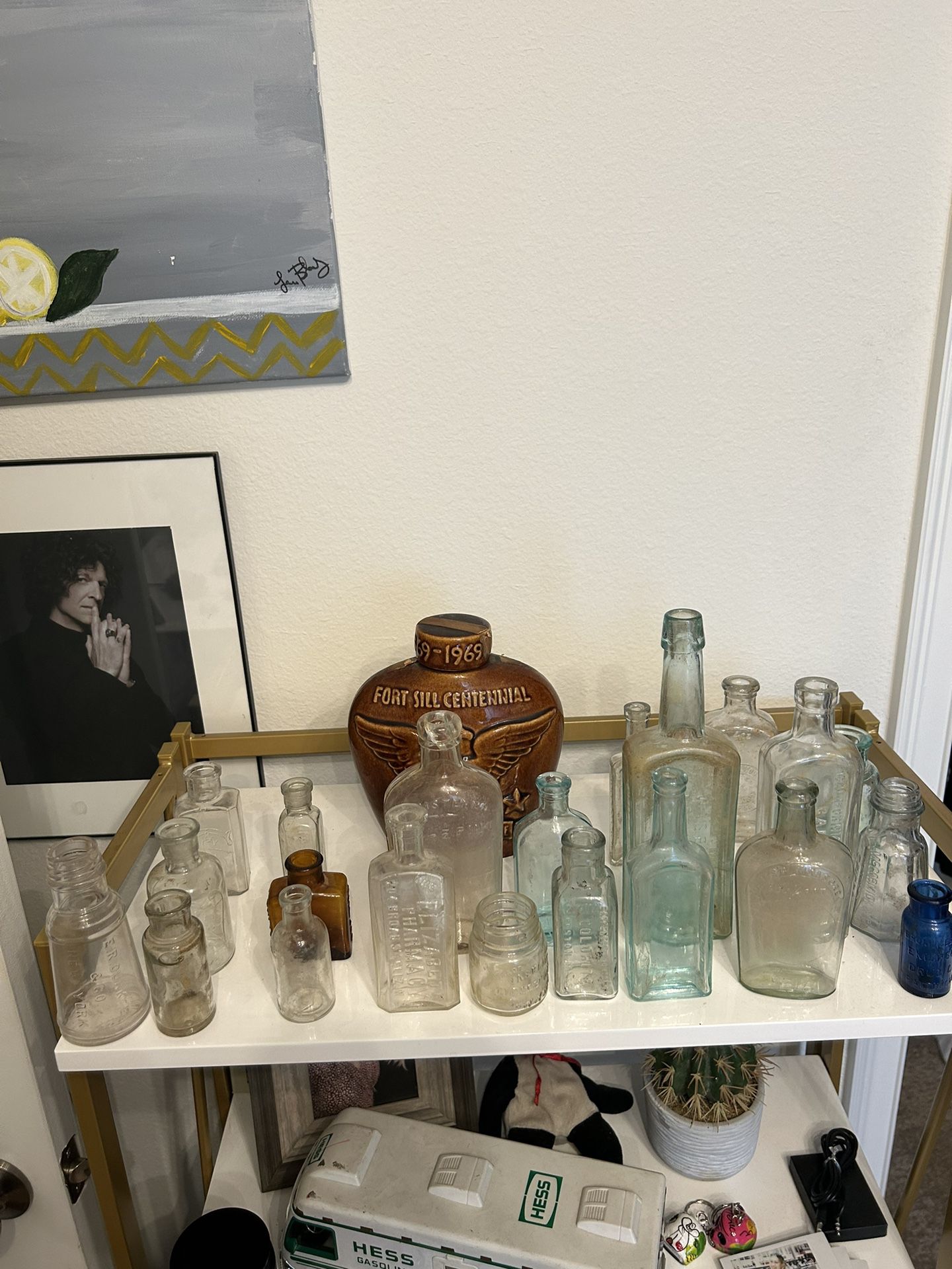 Vintage Glass Bottles 
