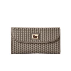 CAMDEN WOVEN CLUTCH WALLER