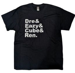 NWA Graphic Black Tee | Size L