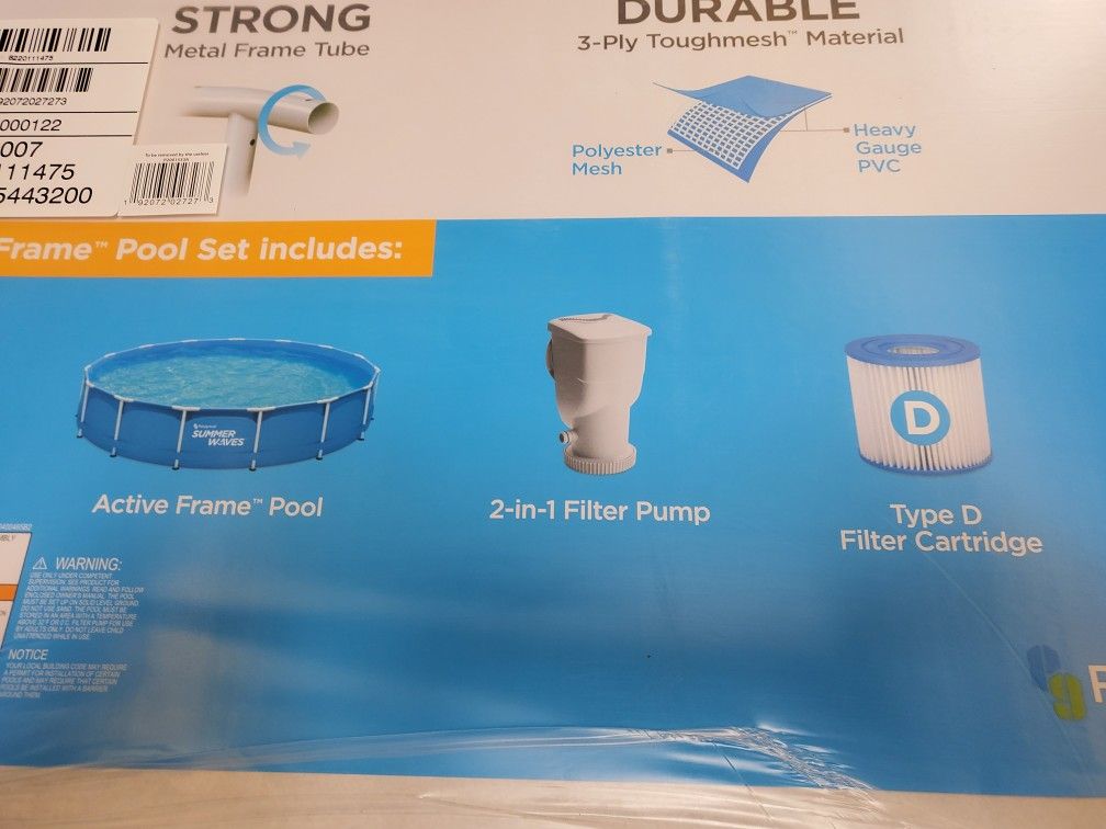 above ground pool payments