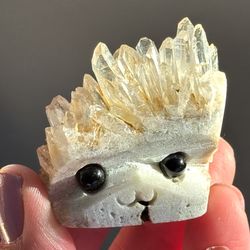 Natural Quartz Hedgehog 