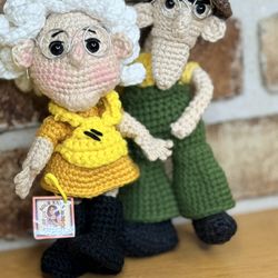 Crochet Old Man And Lady