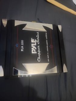 Pyle amplifier