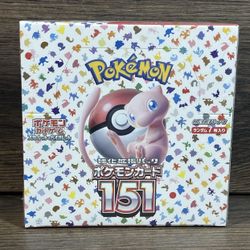 Pokemon 151 Booster Japanese