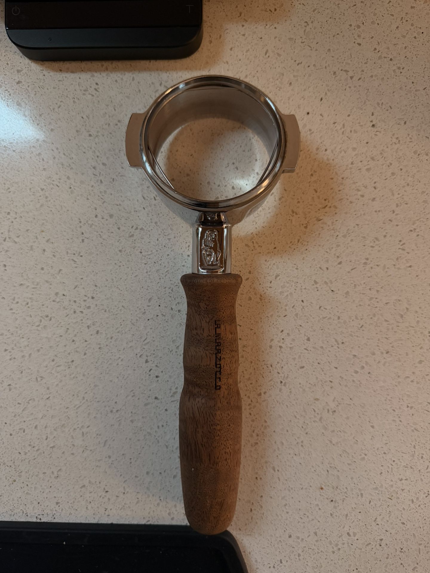 La Marzocco Bottomless Portafilter Walnut