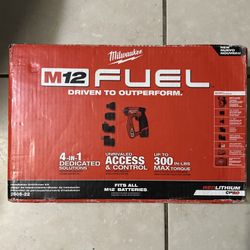 Milwaukee 2505-20 M12 FUEL 4-in-1 Installation Drill/Driver Kit 12V - NIB
