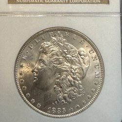 $1 1885 Morgan Silver Dollar