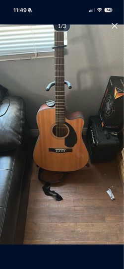FENDER Cd-60sce Nat