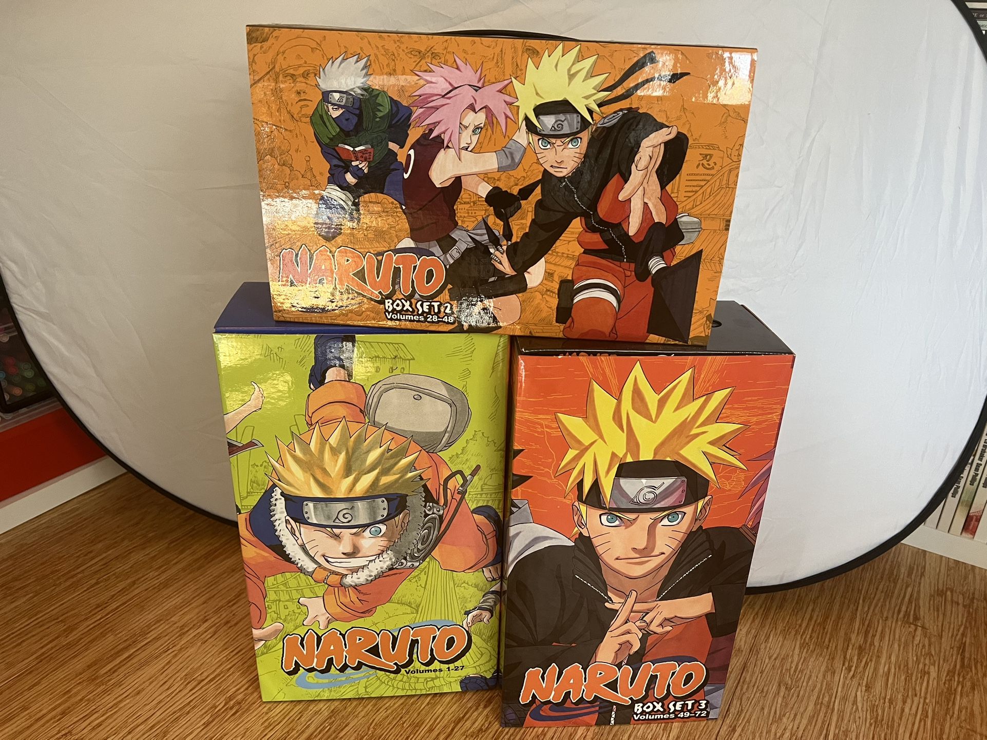 Naruto Manga Box Set 1-3
