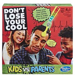 Hasbro Game Don't Lose Your Cool Kids vs Parents Cool-0-meter 2+ Players-new In Box