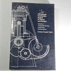 The Internal Combustion Engine in Theory and Practice Volume 1 Book Manual Used