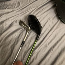 Golf Driver And Putter