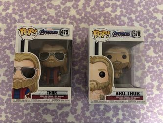 Funko Pop! Thor #479 and Bro Thor (#578)