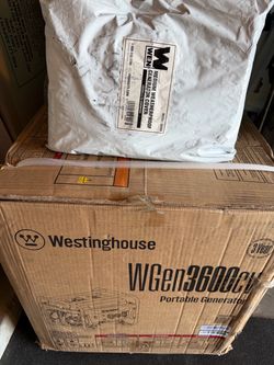 Westinghouse 4,650/3,600-Watt Recoil Start Gas Powered Portable Generator with CO Sensor