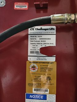 Challenger Lift 10K Lbs