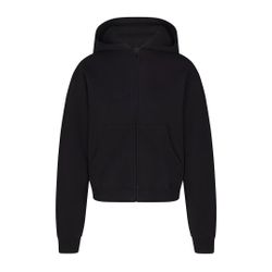 SKIM COTTON FLEECE CLASSIC ZIP UP HOODIE IN SMALL, AND  MEDIUM!