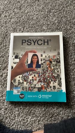 PSYCH 6 Introductory Psychology Textbook